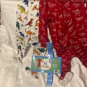 Brand new2. Pack 6-9 month pajamas